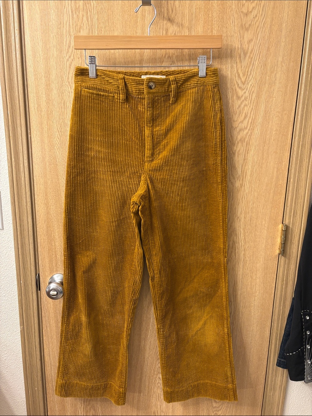 Madewell Mustard Yellow Corduroy Pants